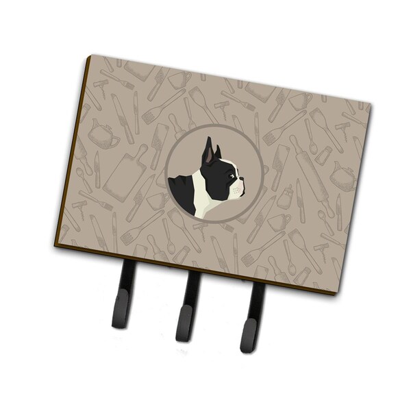 Jensendistributionservices French Bulldog in the Kitchen Leash or Key Holder MI1711518 - main